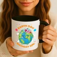 Earth Day Birthday Planet April 22nd Bday Environt Gift Coffee Mug thumb 3