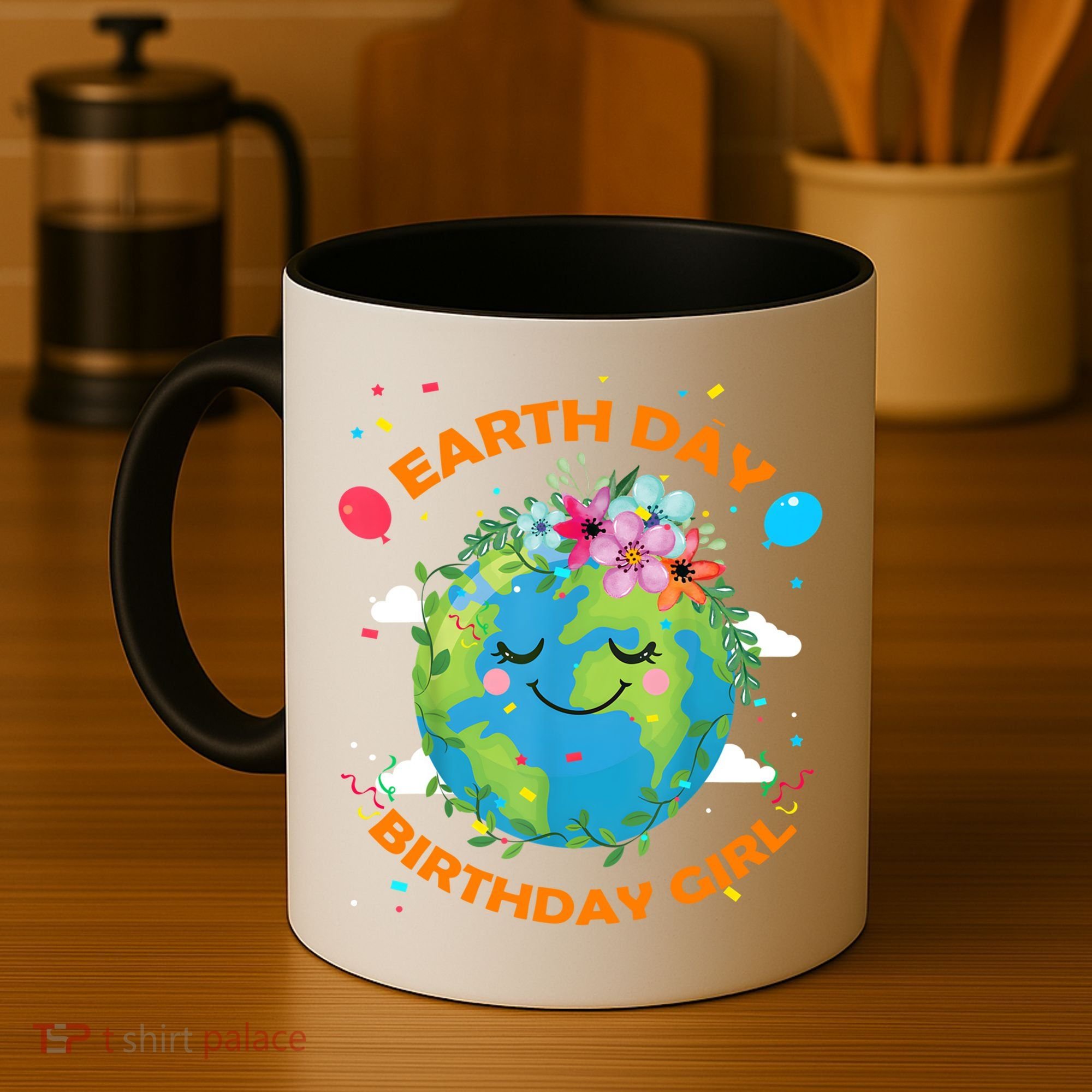 Earth Day Birthday Planet April 22nd Bday Environt Gift Coffee Mug