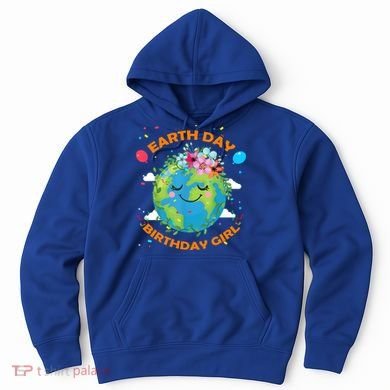 Earth Day Birthday Planet April 22nd Bday Environt Gift Hoodie