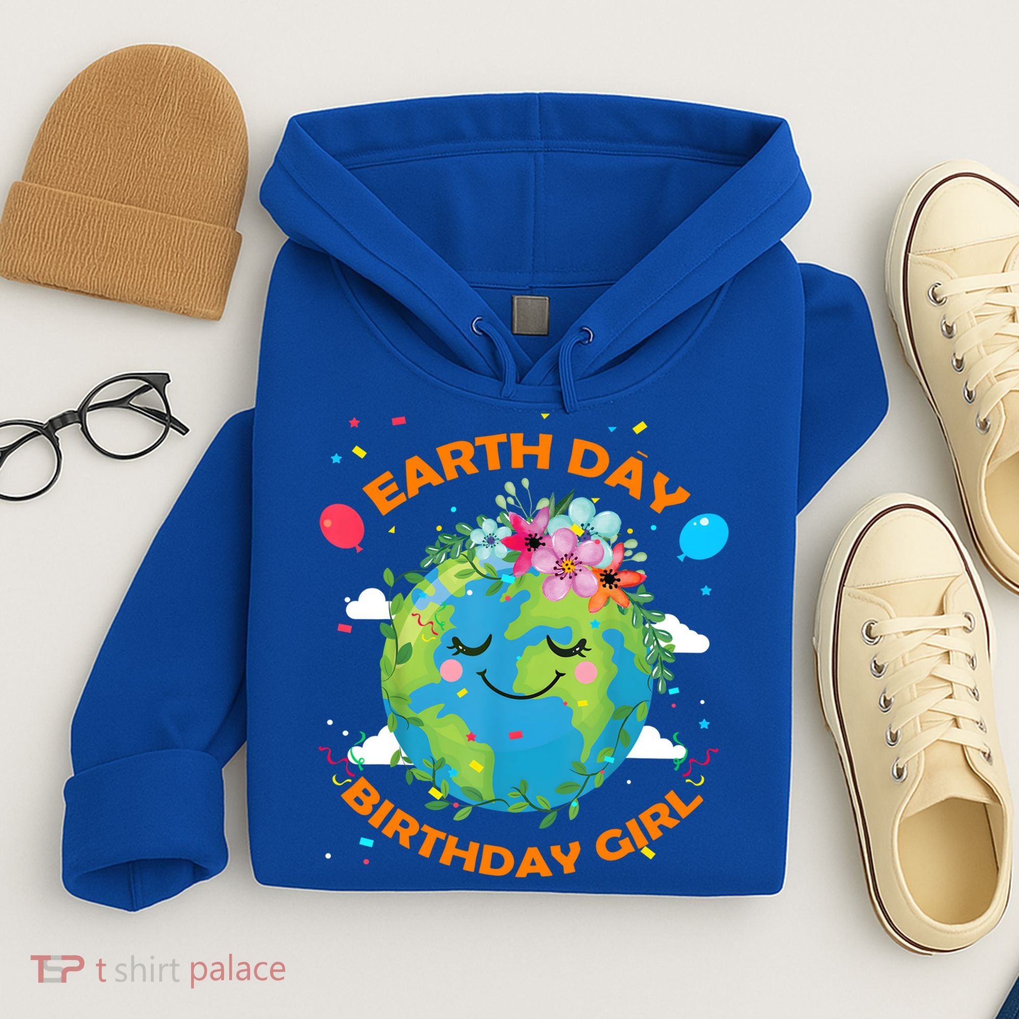 Earth Day Birthday Planet April 22nd Bday Environt Gift Hoodie