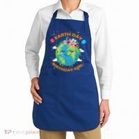 Earth Day Birthday Planet April 22nd Bday Environt Gift Apron thumb 2