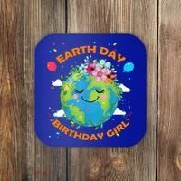 Earth Day Birthday Planet April 22nd Bday Environt Gift Coaster thumb 0