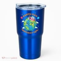 Earth Day Birthday Planet April 22nd Bday Environt Gift Tumbler thumb 0