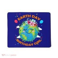 Earth Day Birthday Planet April 22nd Bday Environt Gift Mousepad thumb 0
