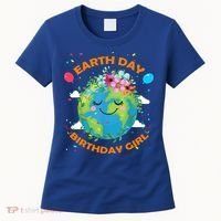 Earth Day Birthday Planet April 22nd Bday Environt Gift Women's T-Shirt thumb 0