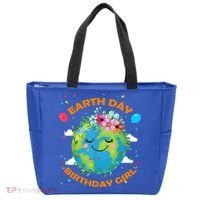Earth Day Birthday Planet April 22nd Bday Environt Gift Tote Bag thumb 0