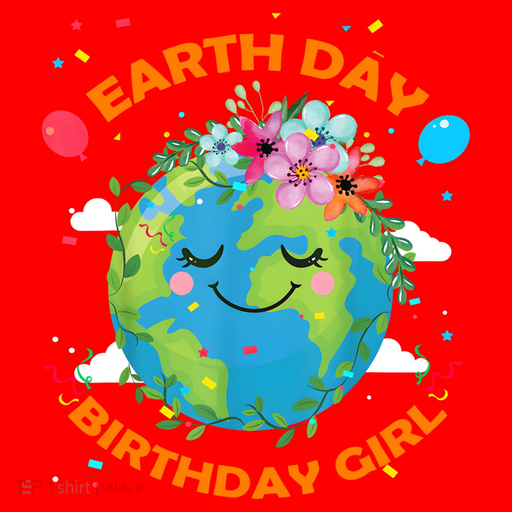 Earth Day Birthday Planet April 22nd Bday Environt Gift Santa Hat