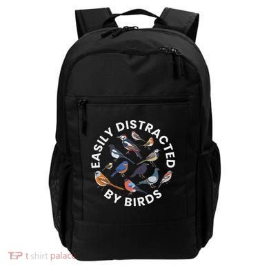 Easily Distracted By Birds Birdwatching Bird Owner Backpack