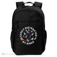 Easily Distracted By Birds Birdwatching Bird Owner Backpack thumb 0