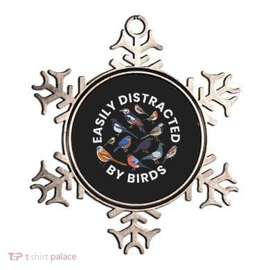 Easily Distracted By Birds Birdwatching Bird Owner Ornament