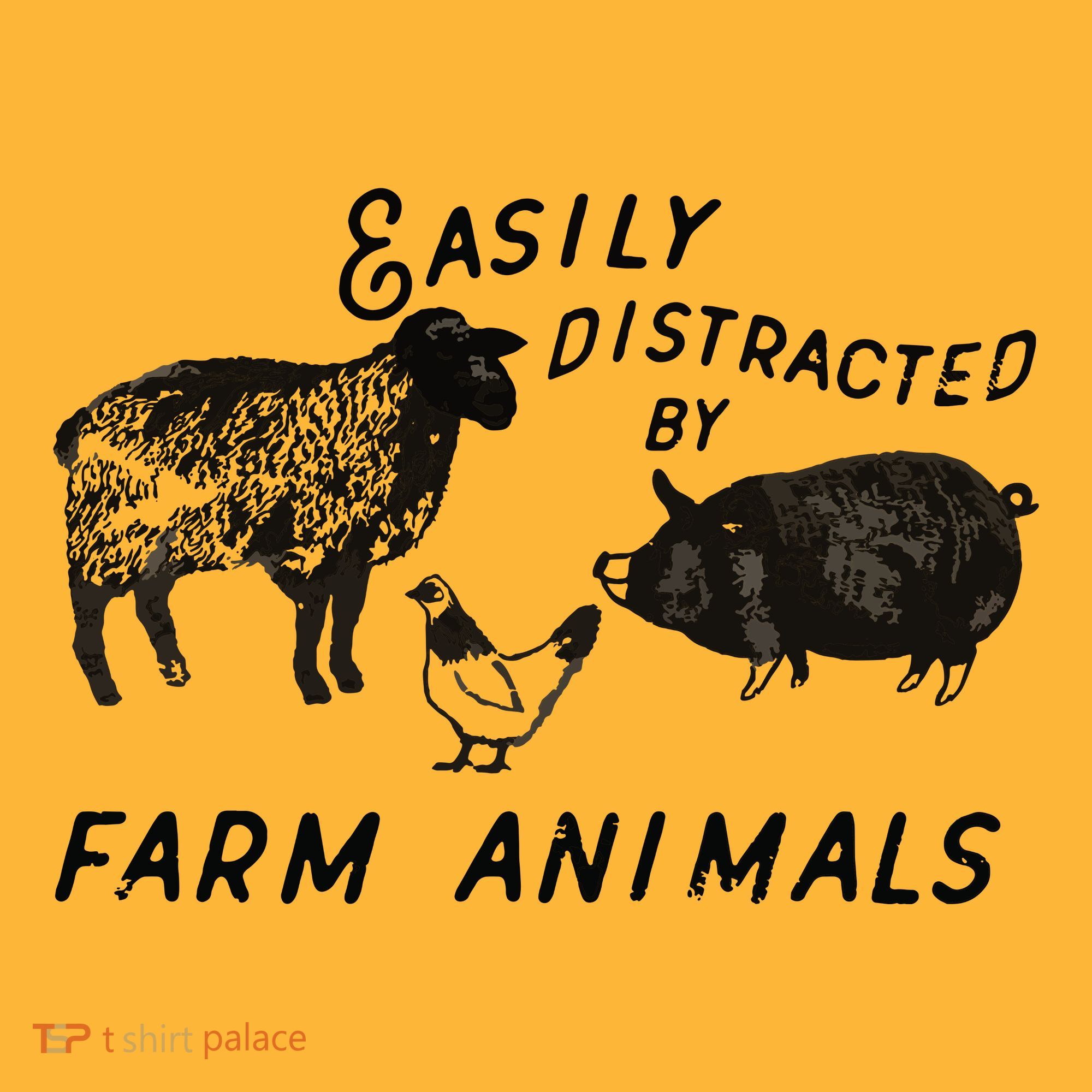Easily Distracted By Farm Animals Sustainable Knit Beanie