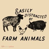 Easily Distracted By Farm Animals Tote Bag thumb 4