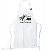 Easily Distracted By Farm Animals Apron thumb 0