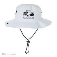 Easily Distracted By Farm Animals Bucket Hat thumb 0