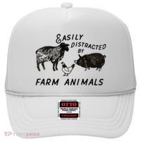 Easily Distracted By Farm Animals Hat thumb 0