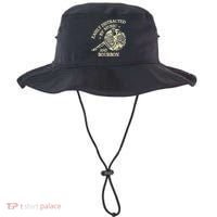 Easily Distracted By Music And Bourbon Skeleton Bucket Hat thumb 0