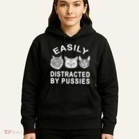 EASILY DISTRACTED BY PUSSIES Hoodie thumb 5