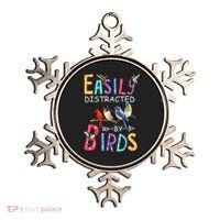 Easily Distracted By Birds Funny Bird  Ornament thumb 0