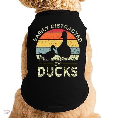 Easily Distracted By Ducks Doggie Tank
