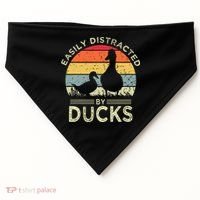 Easily Distracted By Ducks USA-Made Doggie Bandana thumb 0