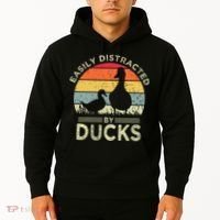 Easily Distracted By Ducks Hoodie thumb 2