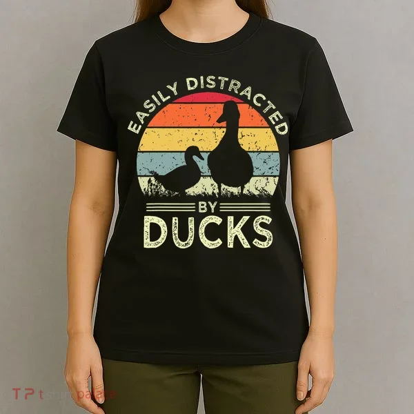Easily Distracted By Ducks T-Shirt