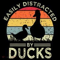 Easily Distracted By Ducks Bucket Hat thumb 4
