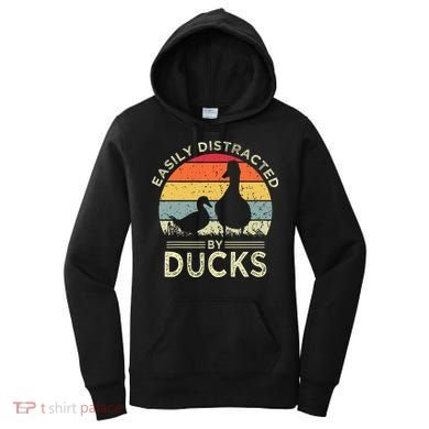 Easily Distracted By Ducks Women's Hoodie