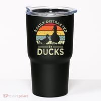 Easily Distracted By Ducks Tumbler thumb 0