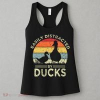 Easily Distracted By Ducks Women's Tank Top thumb 3