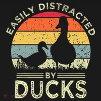 Easily Distracted By Ducks Toddler Sweatshirt thumb 2