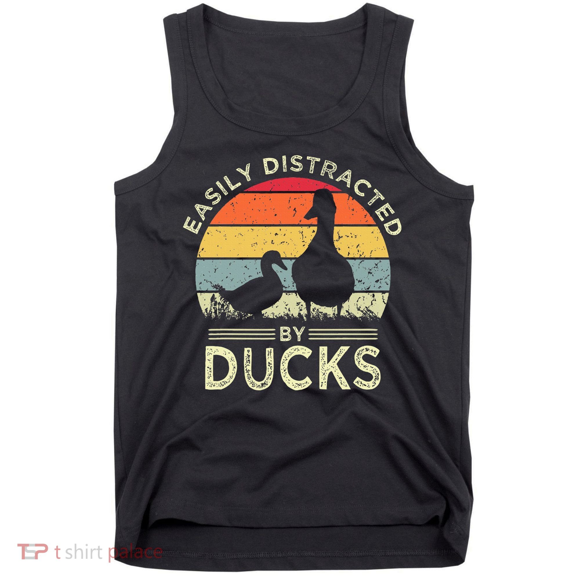 Easily Distracted By Ducks Tank Top