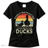 Easily Distracted By Ducks Women's T-Shirt thumb 0