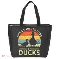 Easily Distracted By Ducks Tote Bag thumb 0