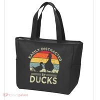 Easily Distracted By Ducks Tote Bag thumb 3