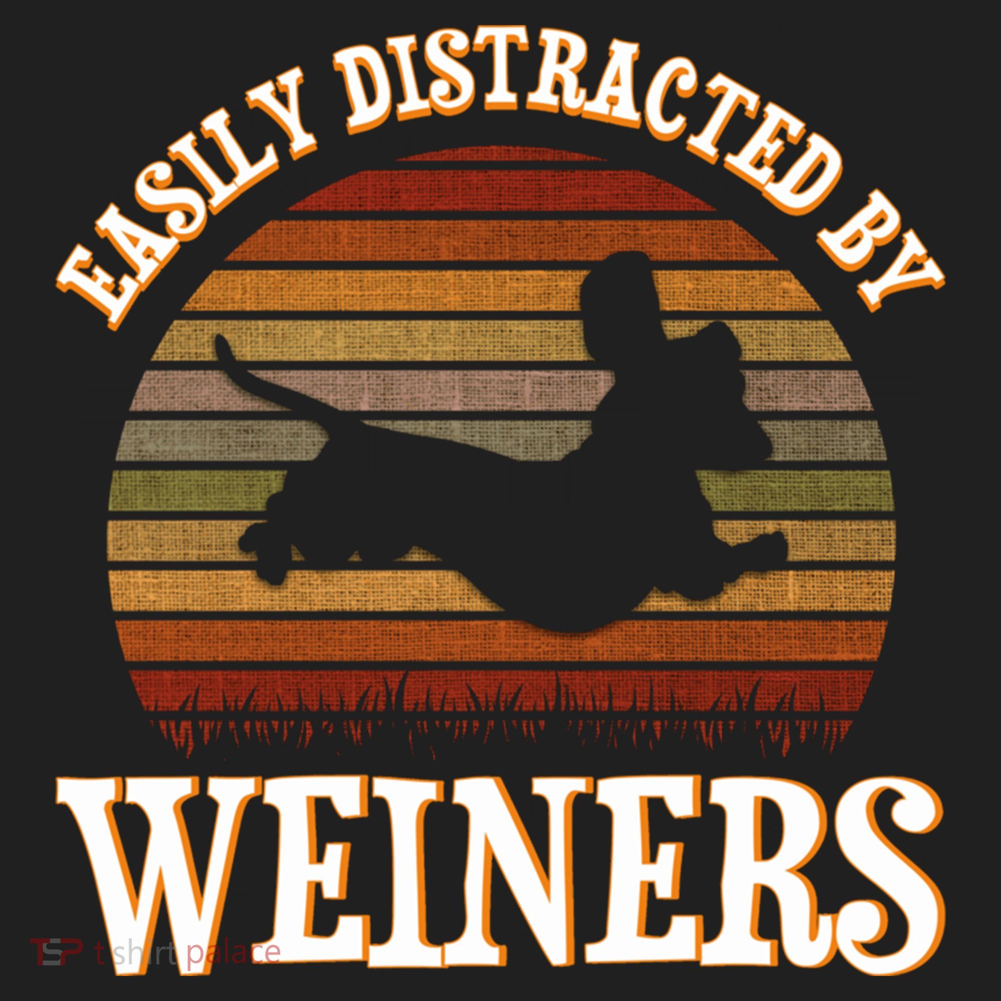 Easily Distracted By Weiners Dachshund Lovers Wiener Lovers Cool Gift Beanie
