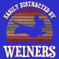 Easily Distracted By Weiners Dachshund Lovers Wiener Lovers Cool Gift Women's T-Shirt thumb 6