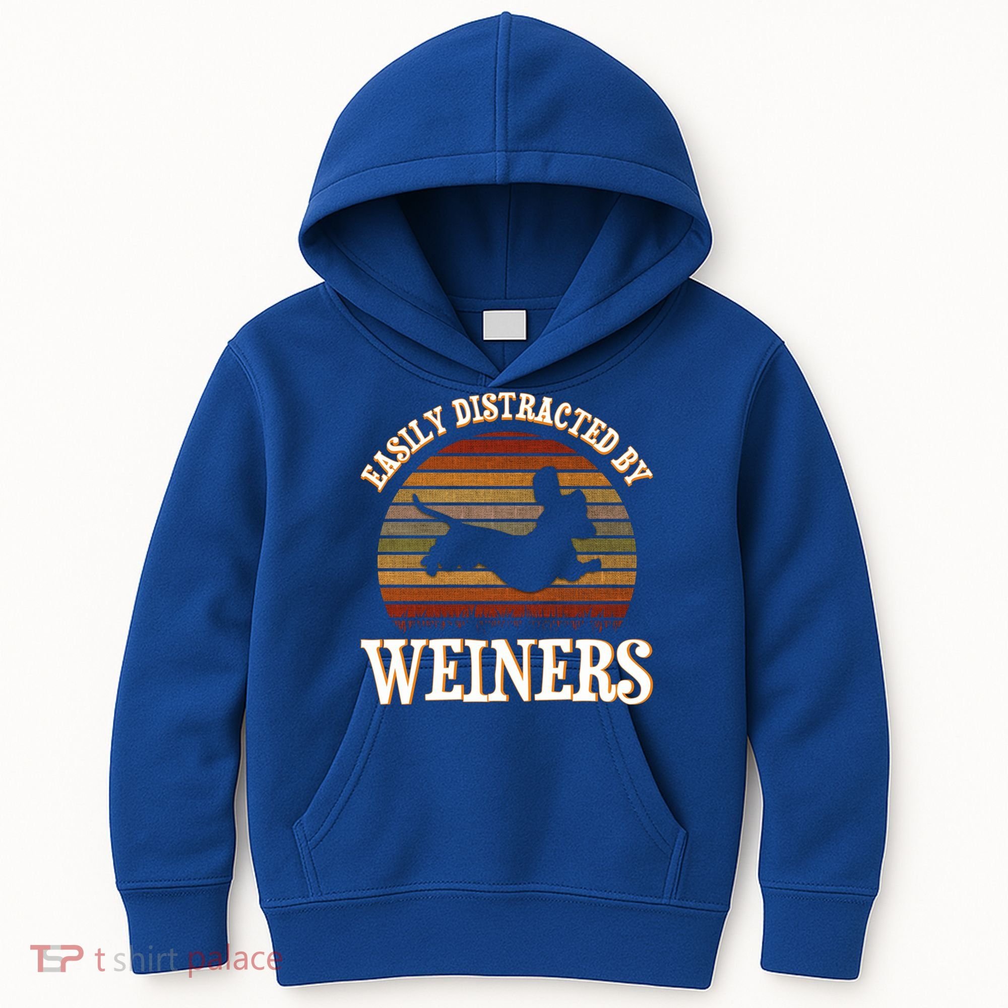 Easily Distracted By Weiners Dachshund Lovers Wiener Lovers Cool Gift Kids Hoodie