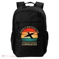 Easily Distracted By Hummingbirds Backpack thumb 0