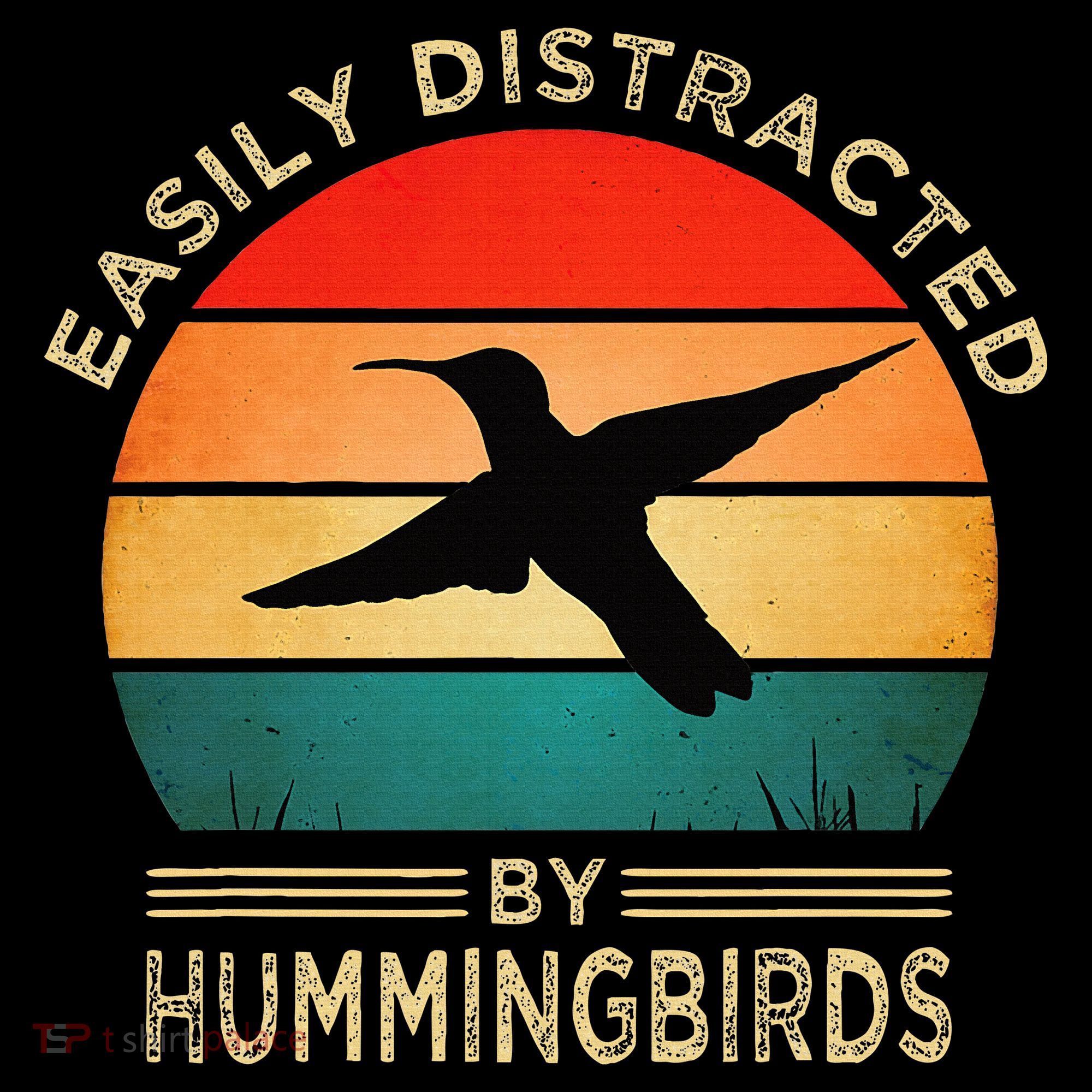Easily Distracted By Hummingbirds Backpack