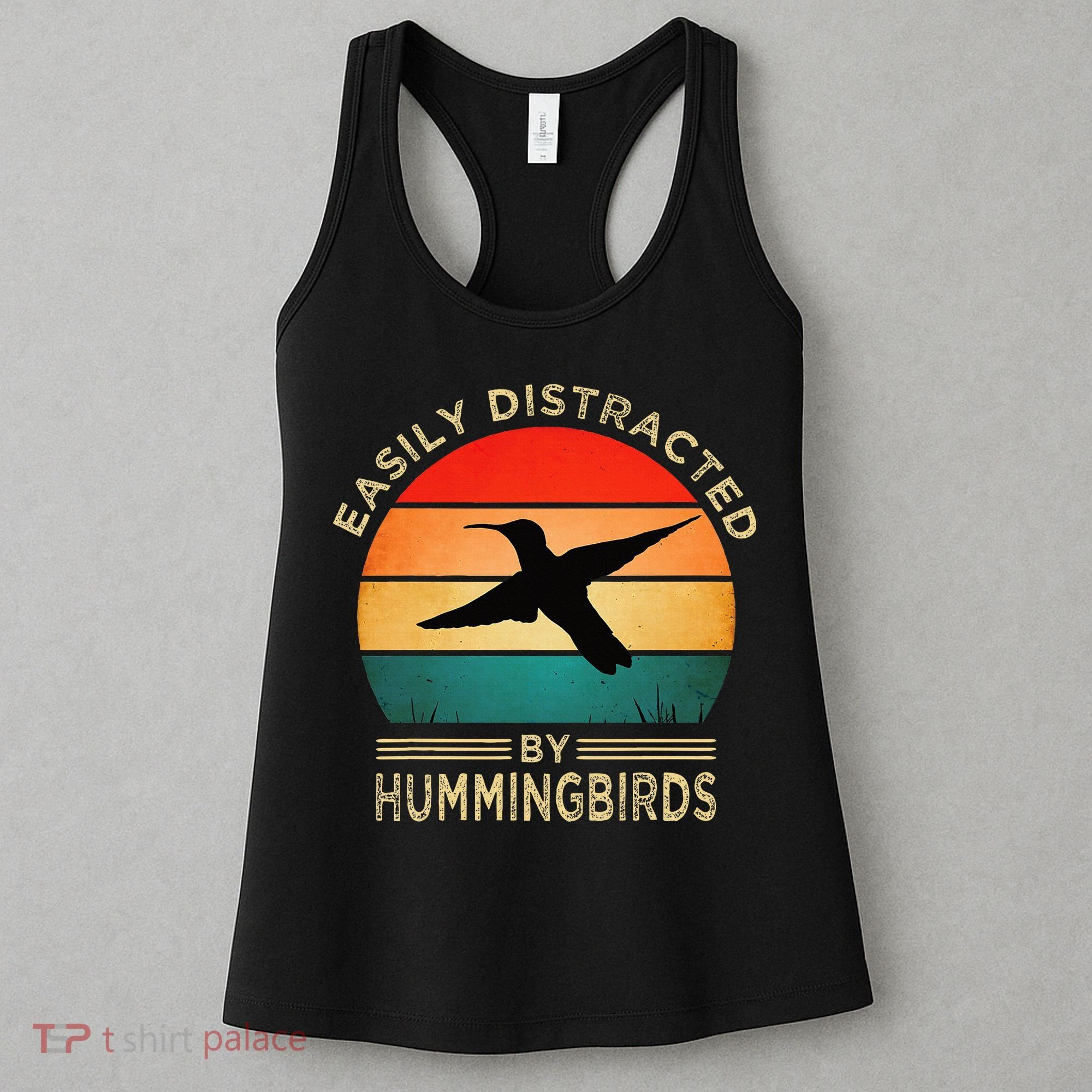 Easily Distracted By Hummingbirds Women's Tank Top