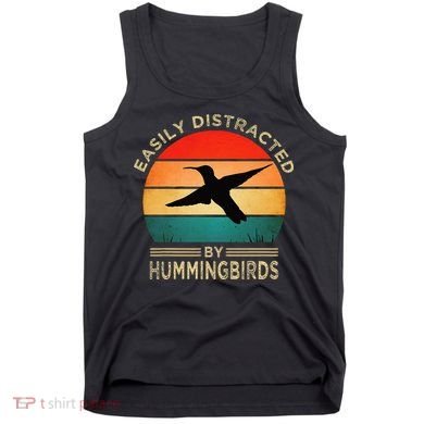 Easily Distracted By Hummingbirds Tank Top
