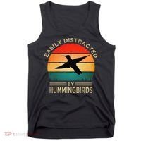 Easily Distracted By Hummingbirds Tank Top thumb 0