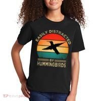 Easily Distracted By Hummingbirds Kids T-Shirt thumb 2