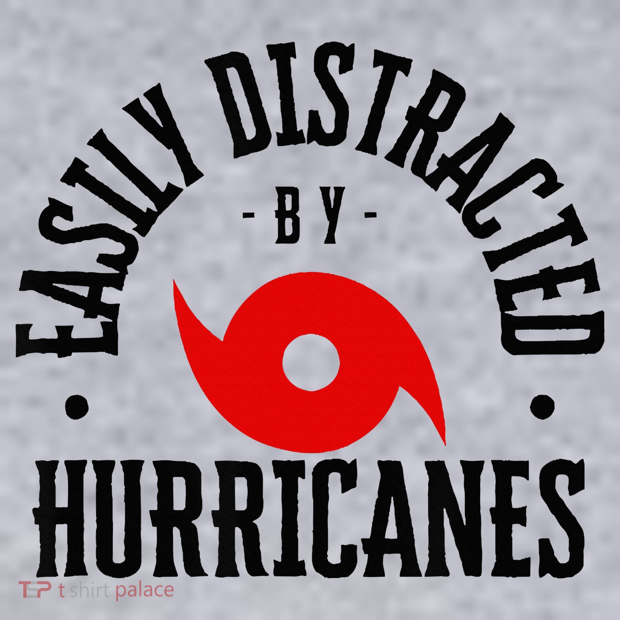 Easily Distracted By Hurricanes Hurricane Season Fun Weather Women's Sweatshirt
