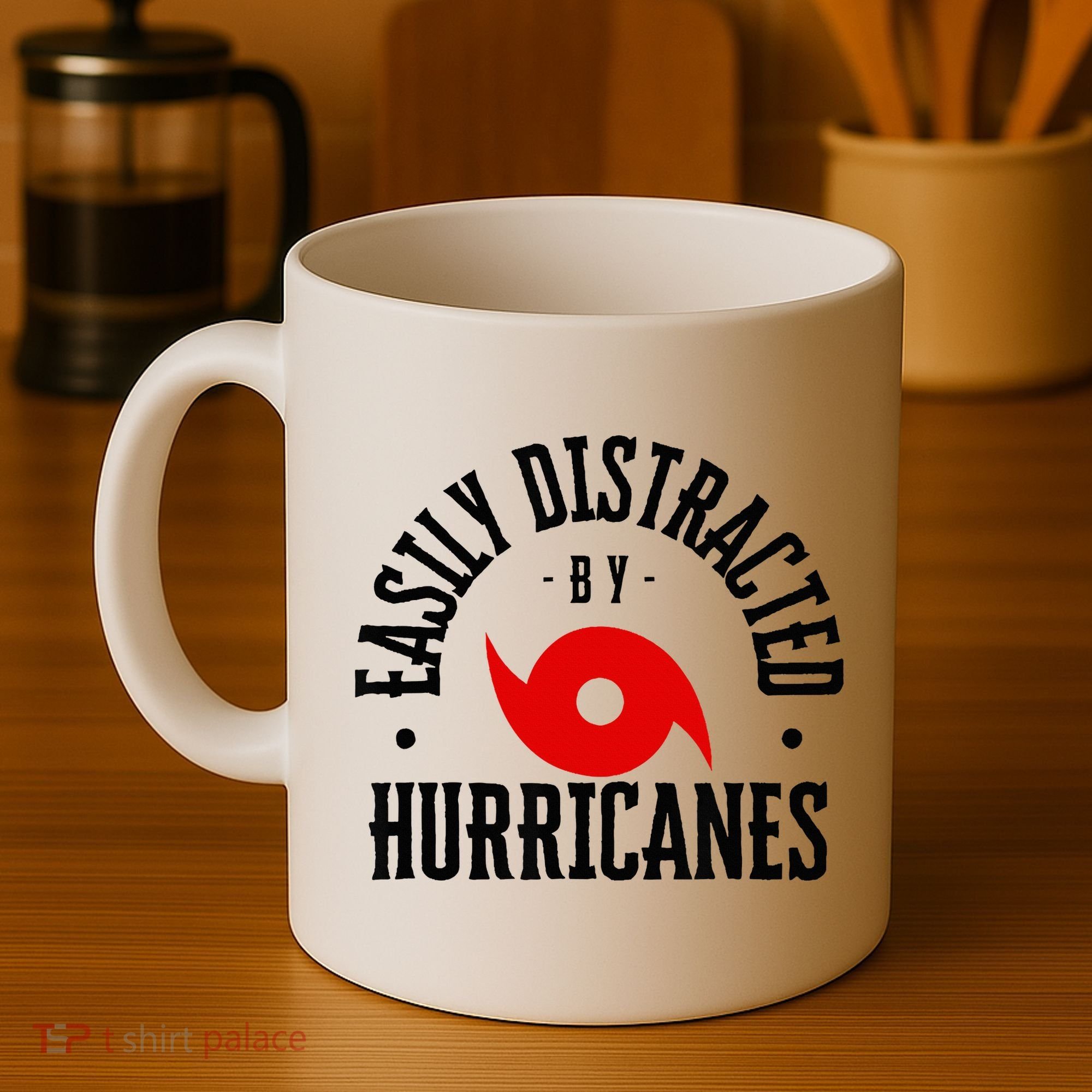 Easily Distracted By Hurricanes Hurricane Season Fun Weather Coffee Mug