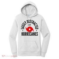 Easily Distracted By Hurricanes Hurricane Season Fun Weather Women's Hoodie thumb 0