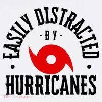 Easily Distracted By Hurricanes Hurricane Season Fun Weather Women's Hoodie thumb 2