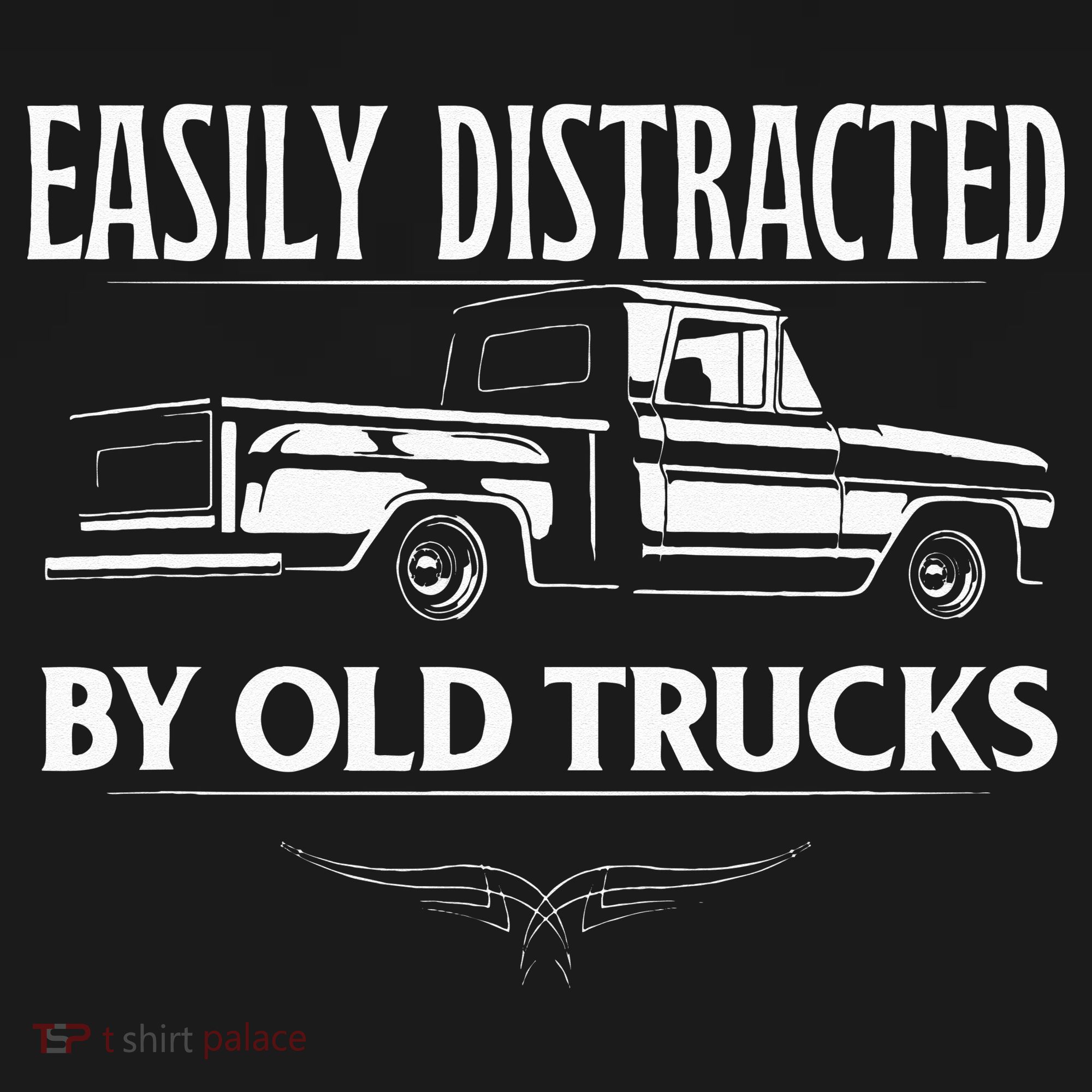 Easily Distracted By Old Pick Up Trucks Classic Pickup Baby Bodysuit
