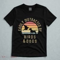 Easily Distracted By Birds And Dogs I Like Heart Bird Dog T-Shirt thumb 5